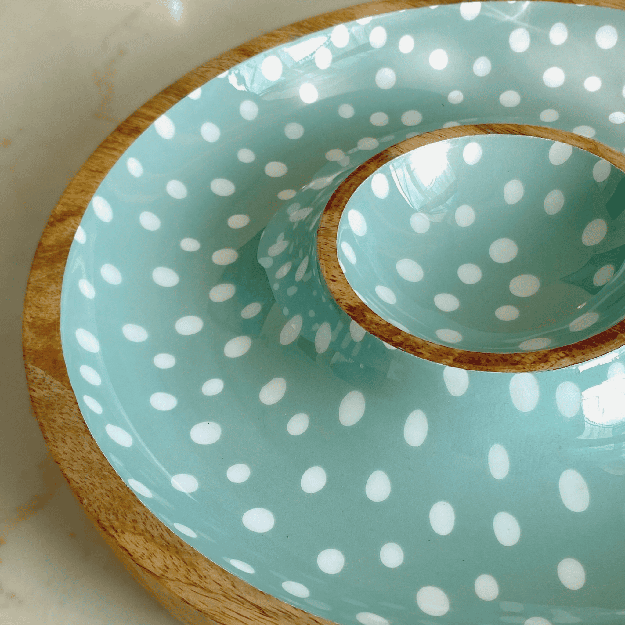 Aqua Dot Chip & Dip Server