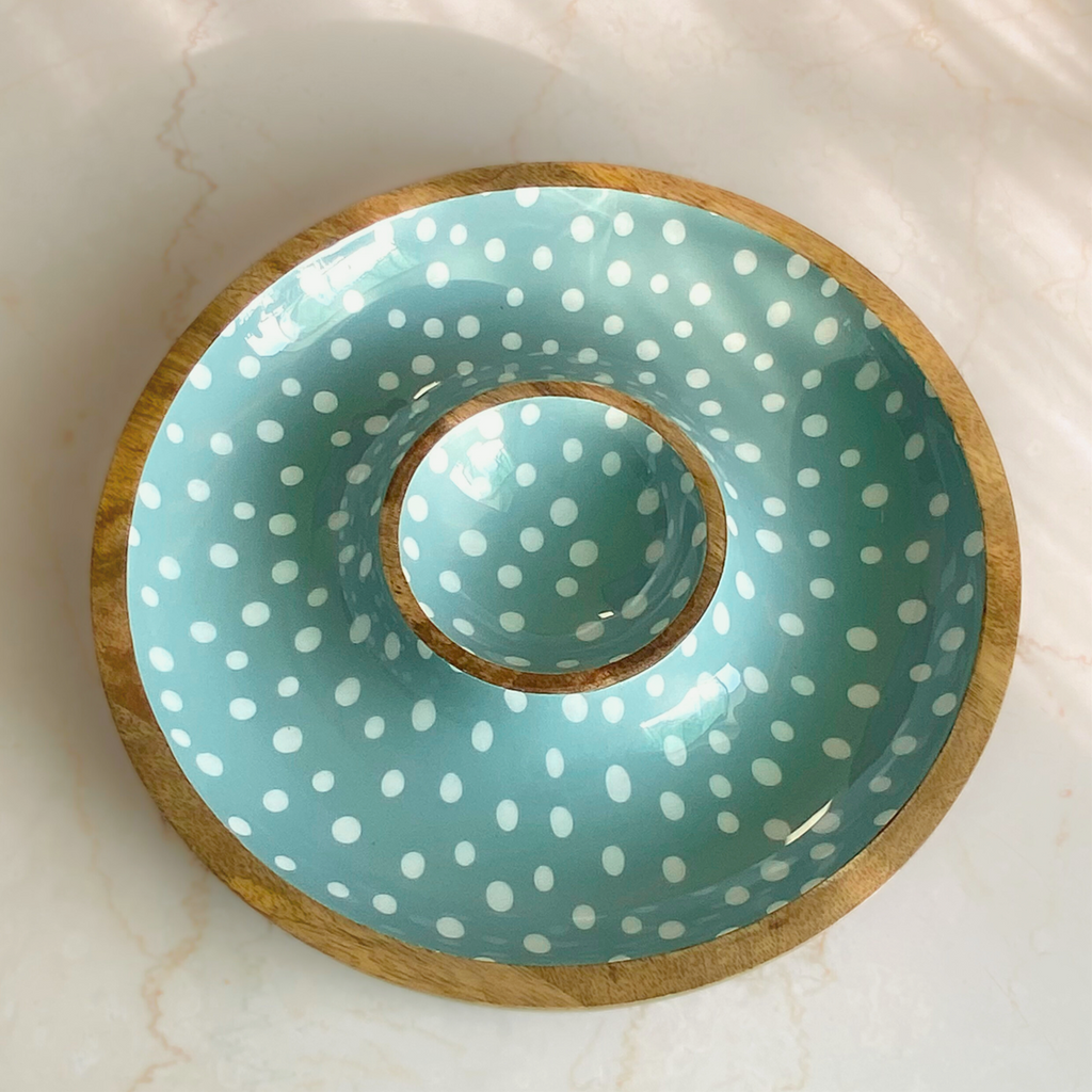 Aqua Dot Chip & Dip Server