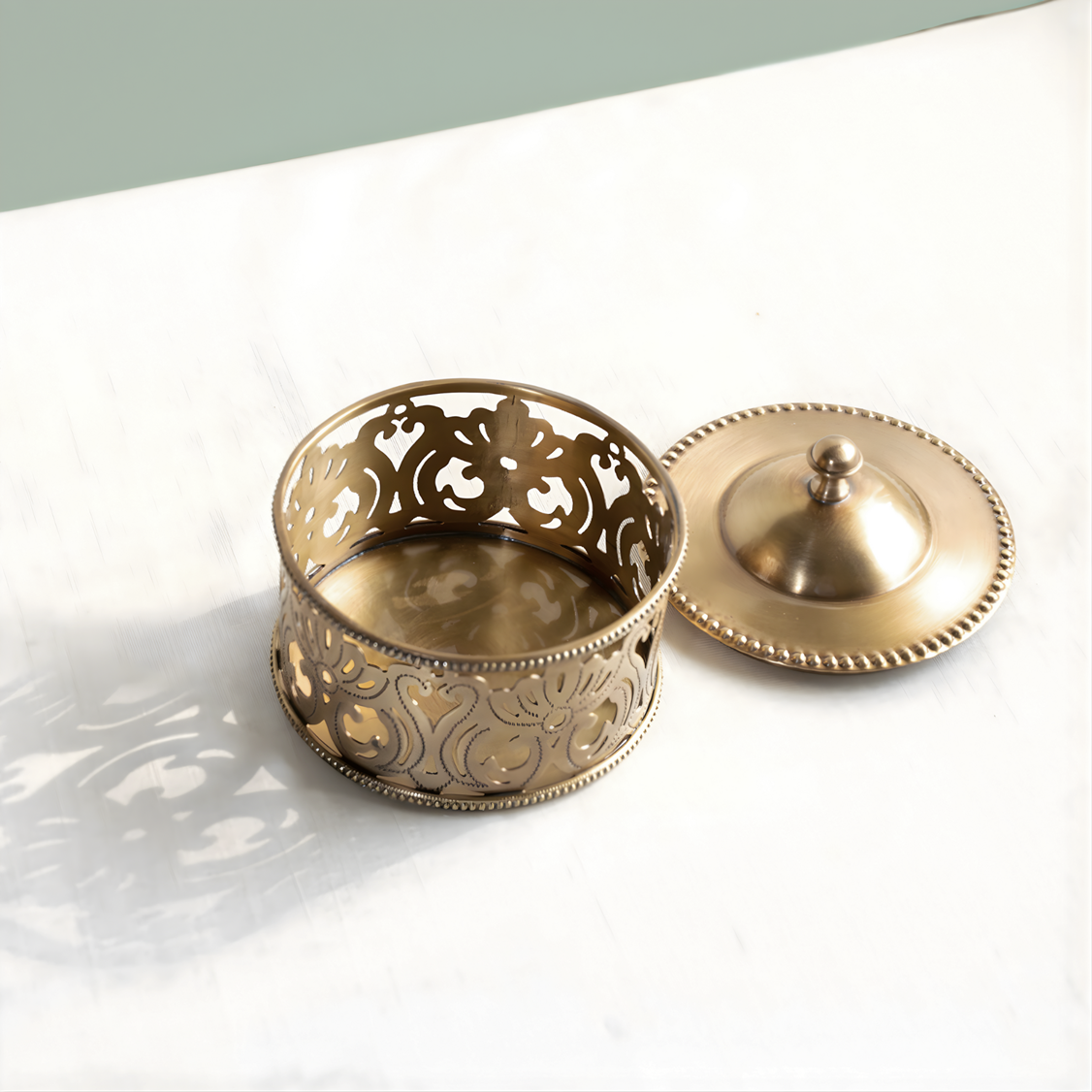 Potpourri Brass Box