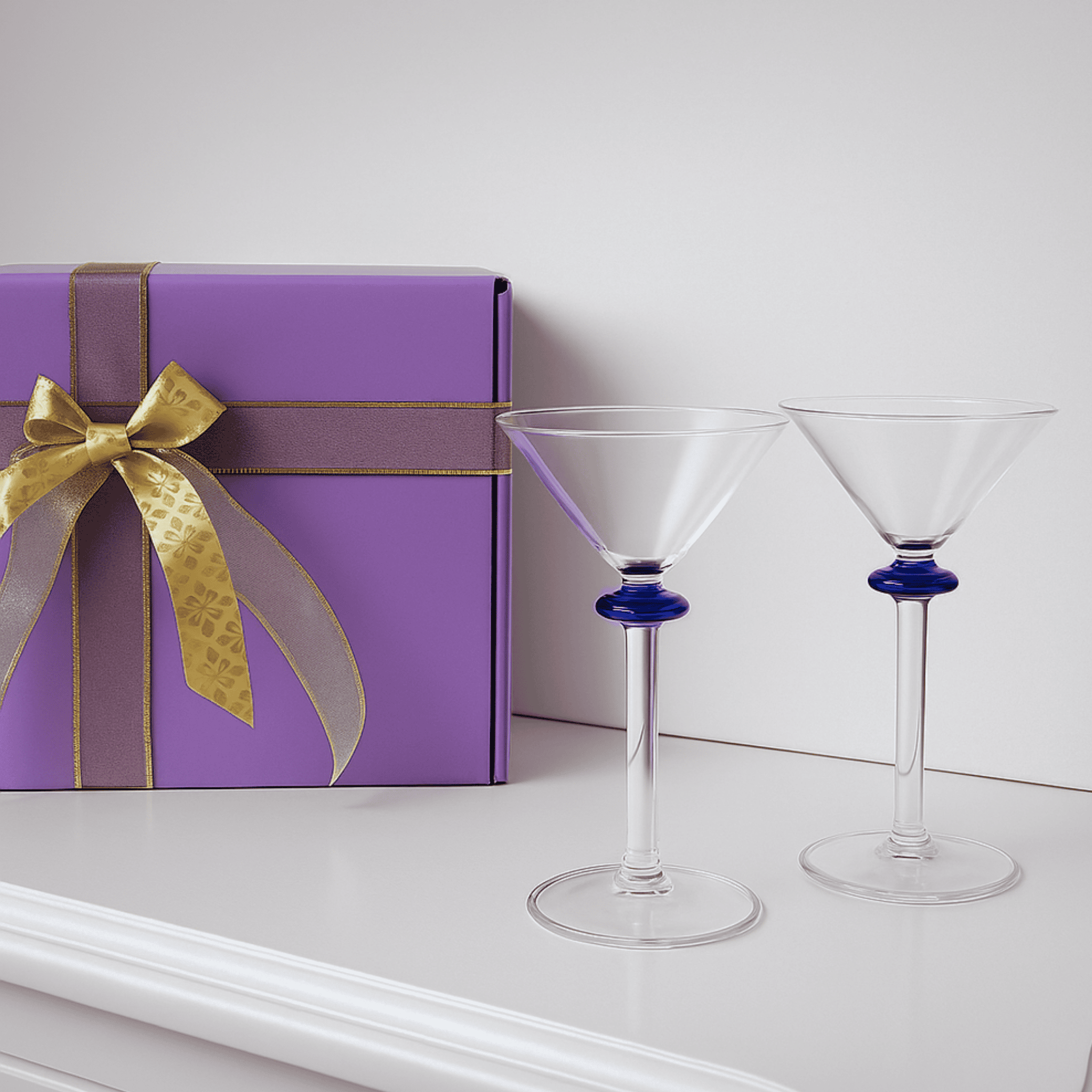 Cocktail Martini Glasses Set