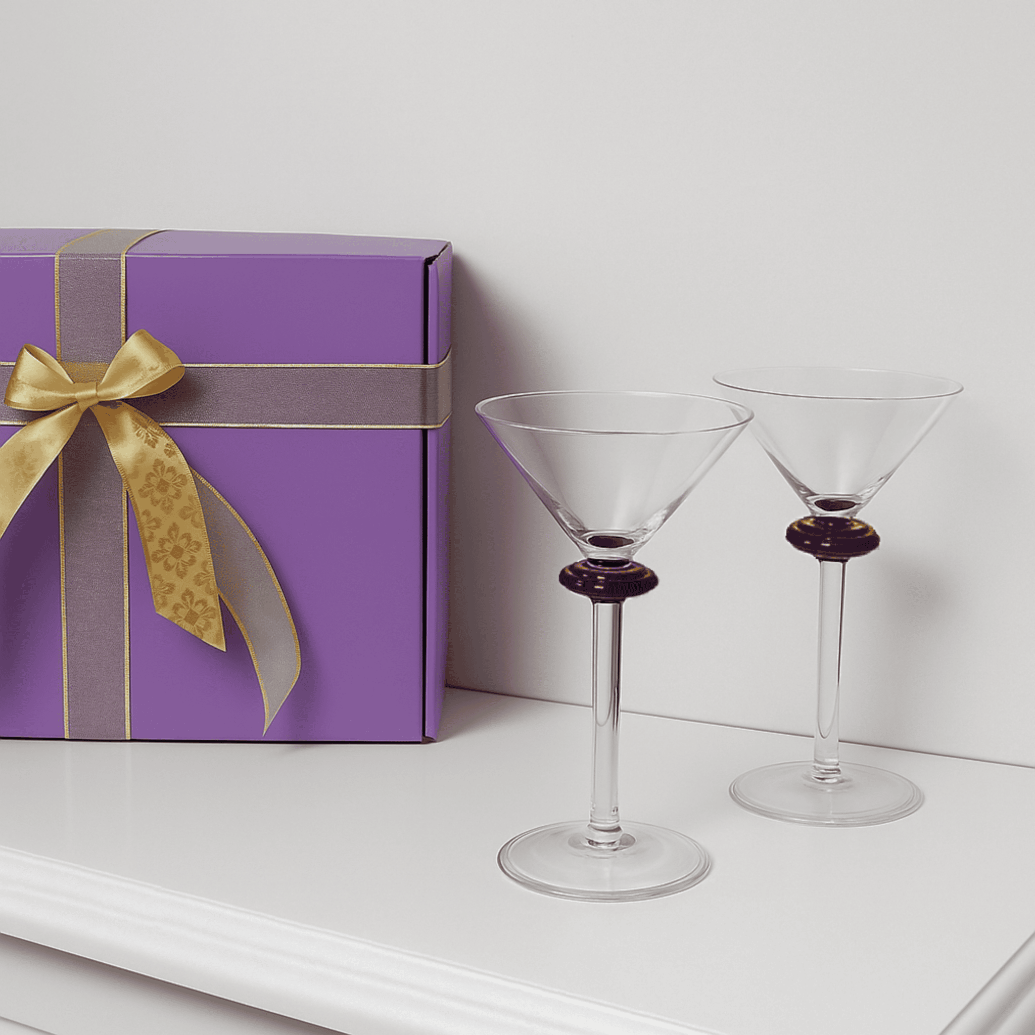 Cocktail Martini Glasses Set