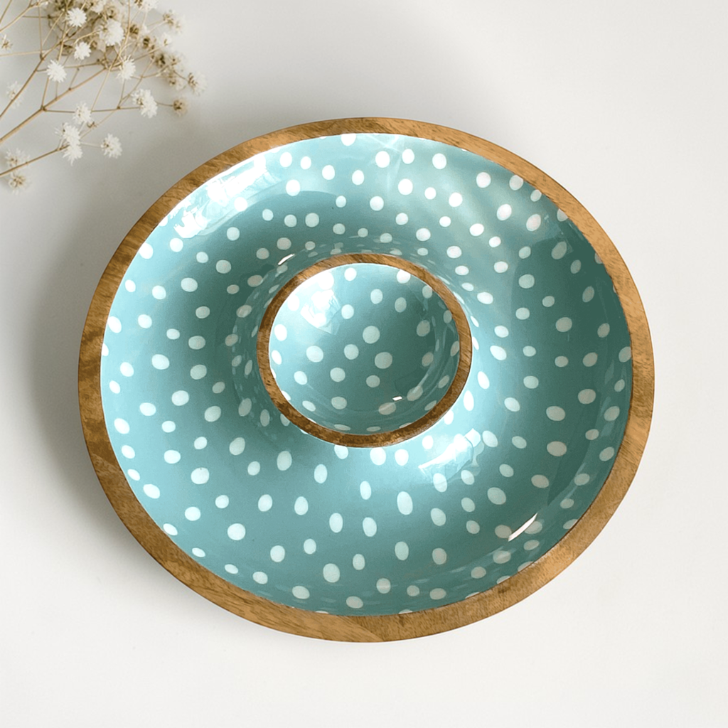 Aqua Dot Chip & Dip Server