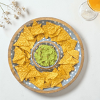 Aqua Dot Chip & Dip Platter