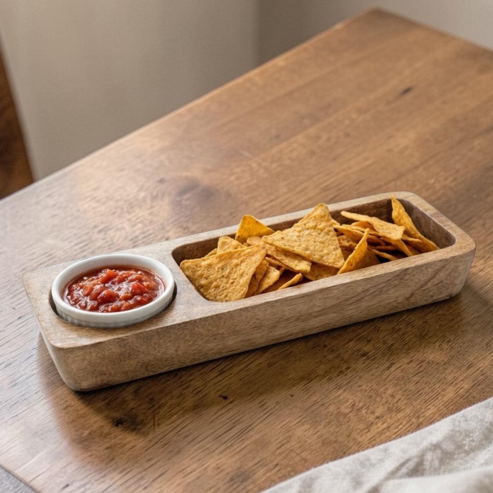 Mono Chip & Dip Platter