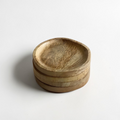 Wooden Natural Organic Coasters - Set of 4