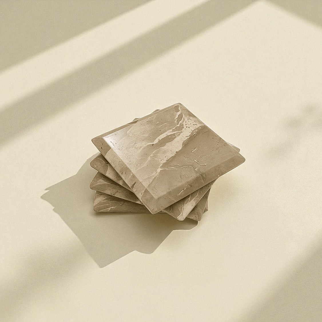 Marble Coaster Set