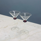 Cocktail Martini Glasses Set