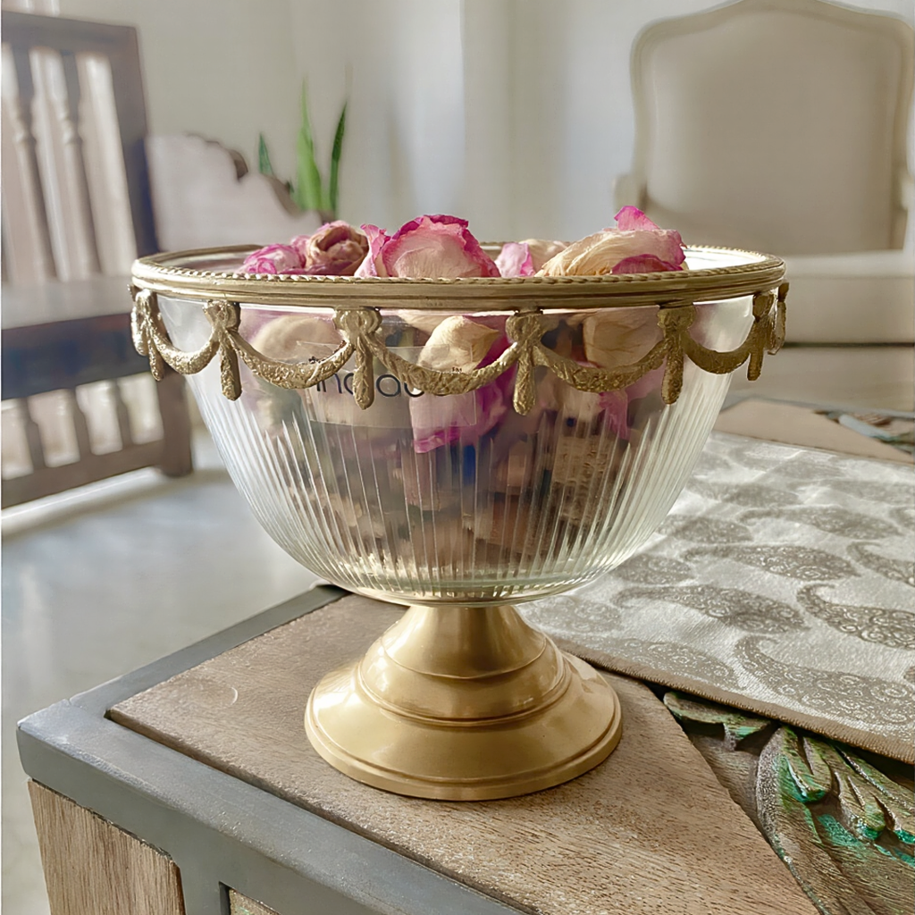 Victorian Brass Bowl